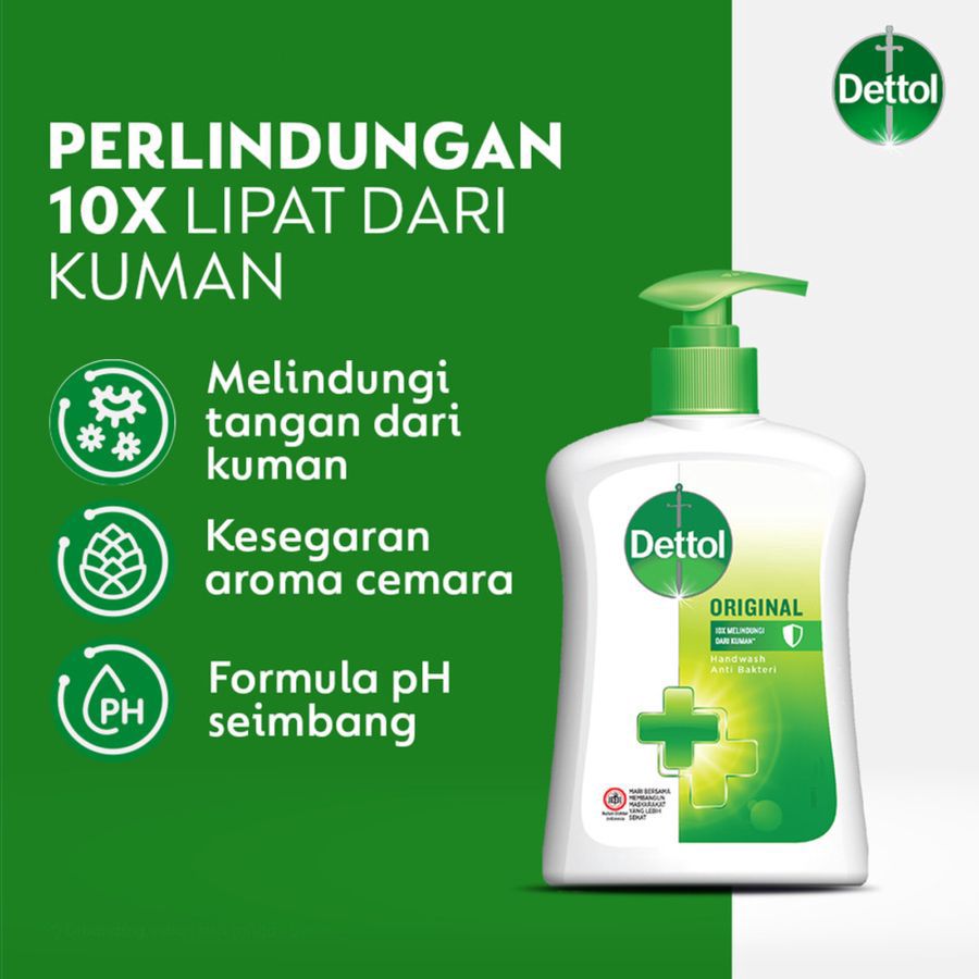Dettol Original Antibacterial Hand Wash 400ml
