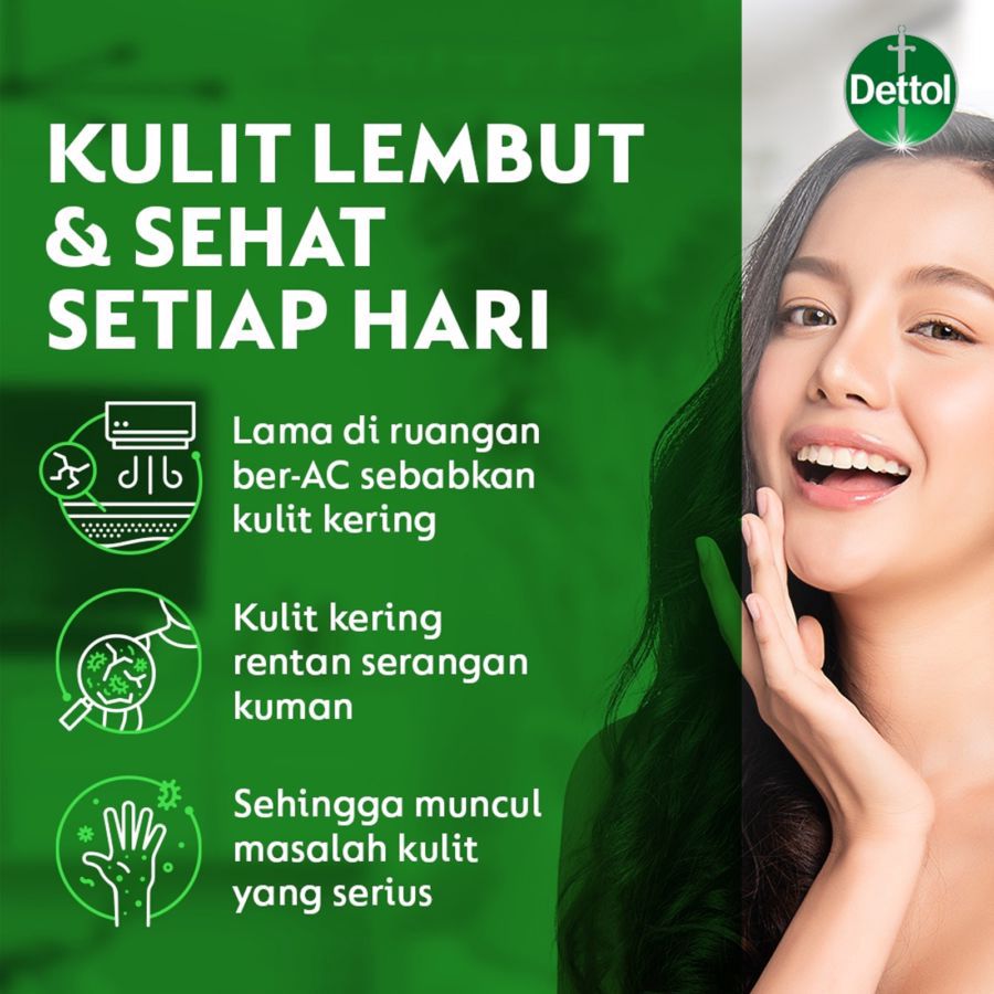 Dettol Sabun Mandi Cair - Body Wash Sensitive 410ml