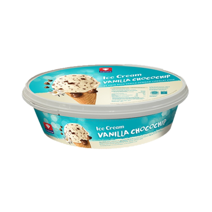 Diamond Ice Cream Vanilla Chocochip/Es Krim