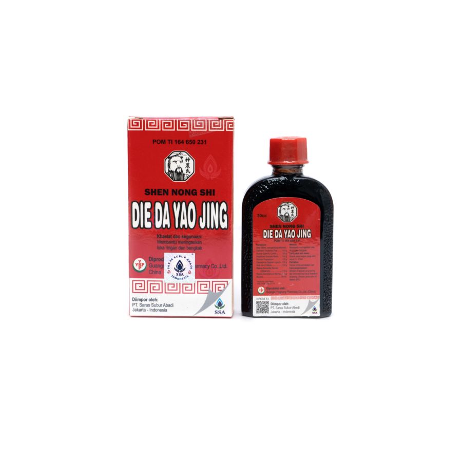 Die Da Yao Jing Obat Merah Luka Bakar dan Infeksi 30ml