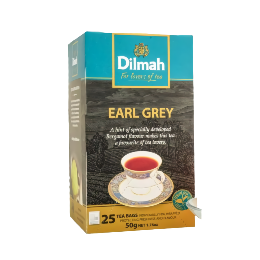 Dilmah Gourmet Tea Earl Grey -Teh Celup - Envelope 25s 1packs