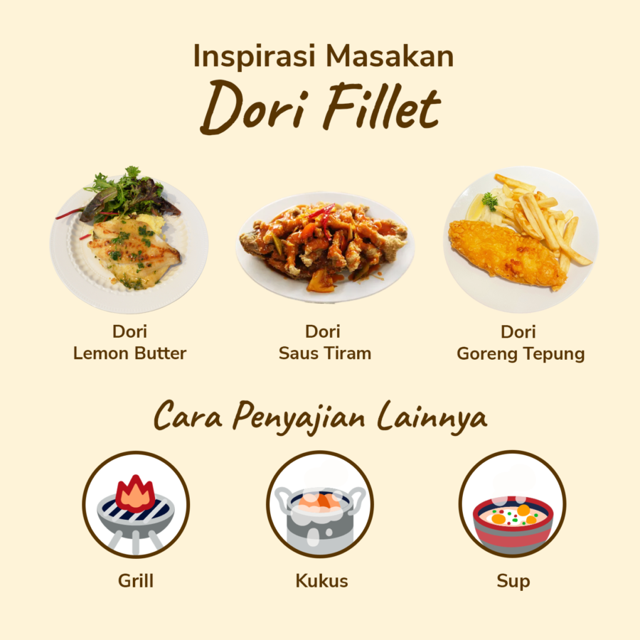 Ikan Dori Fillet NBL - Astro Goods 500gram