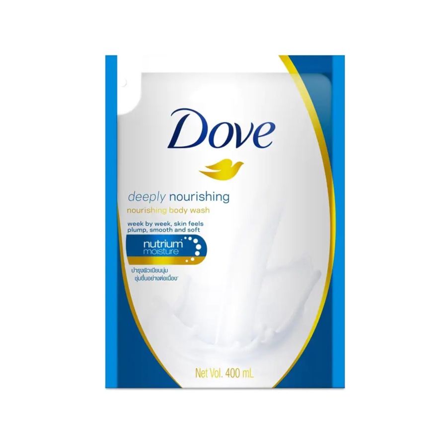 Dove Deeply Nourishing Body Wash Pouch/Sabun Mandi 400ml