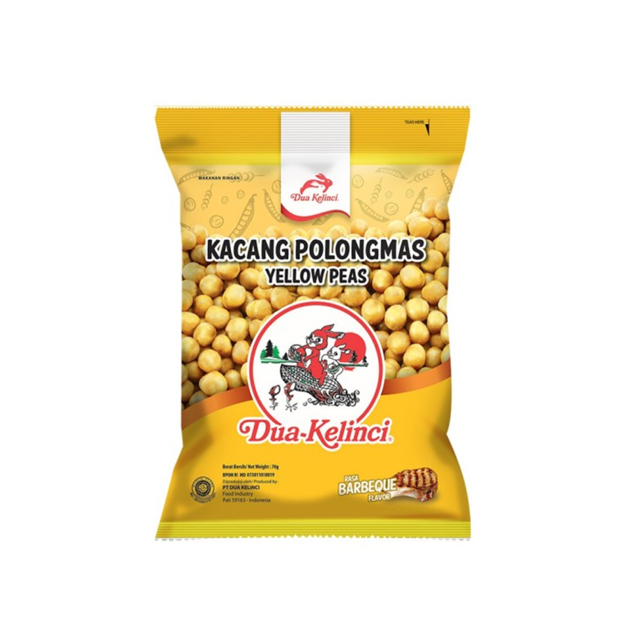 [INVALID] Dua Kelinci Kacang Polong Mas Bbq 65 gram 65gram