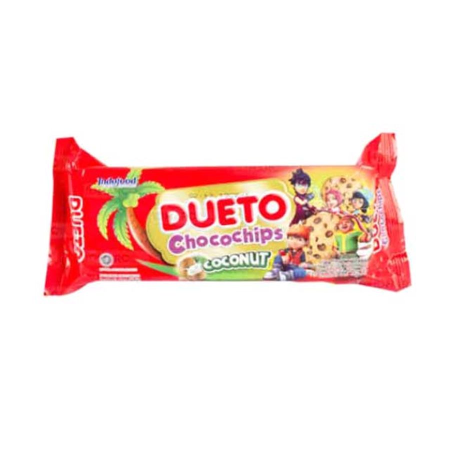Dueto Chocochips Coconut 82.5gr 82gram