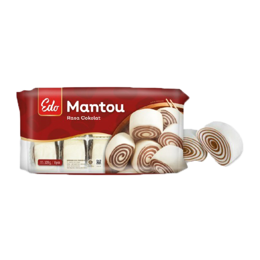 Edo Mantou Cokelat 320gram
