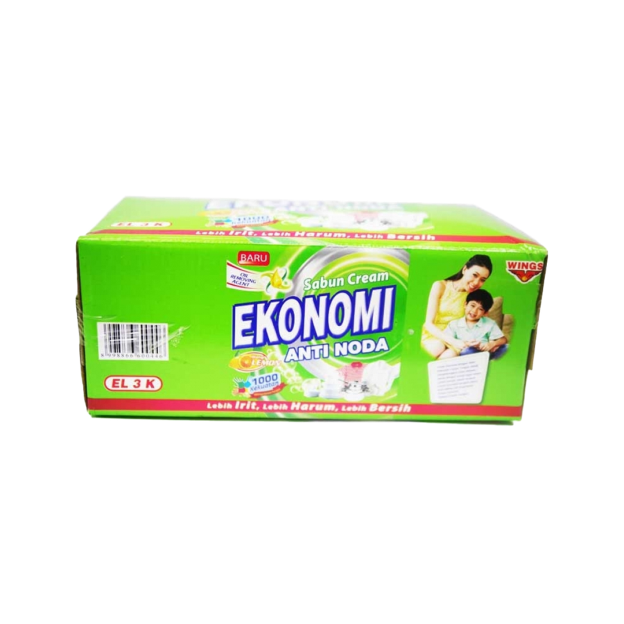 [INVALID] Ekonomi Cream Lemon Box 3kg/Sabun Colek