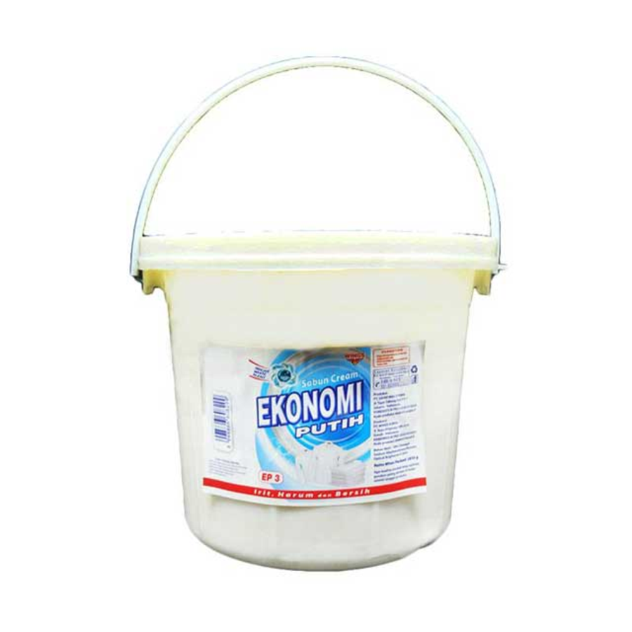 [INVALID] Ekonomi Cream Putih Bucket 3kg/Sabun Colek