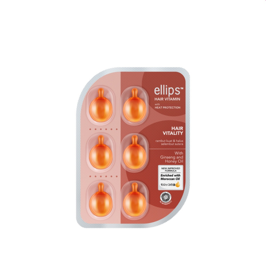 Ellips Hair Vitamin Hair Vitality Blister 6butir