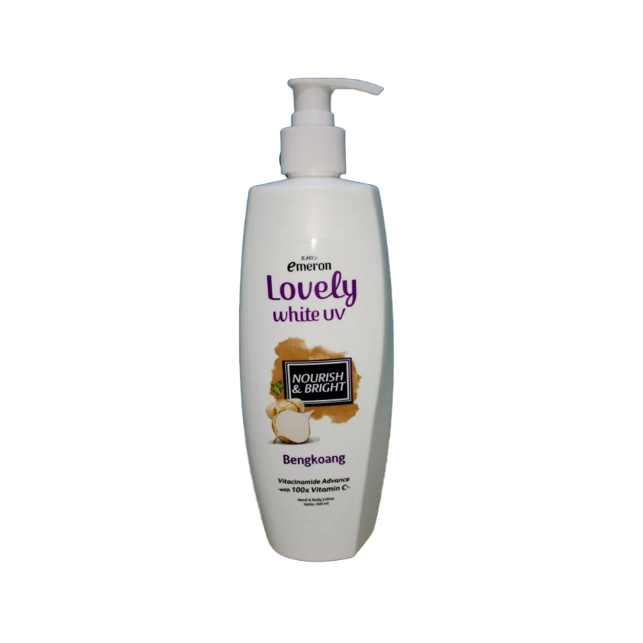 Emeron Lovely body lotion Nourish & Bright Bengkoang 500ml