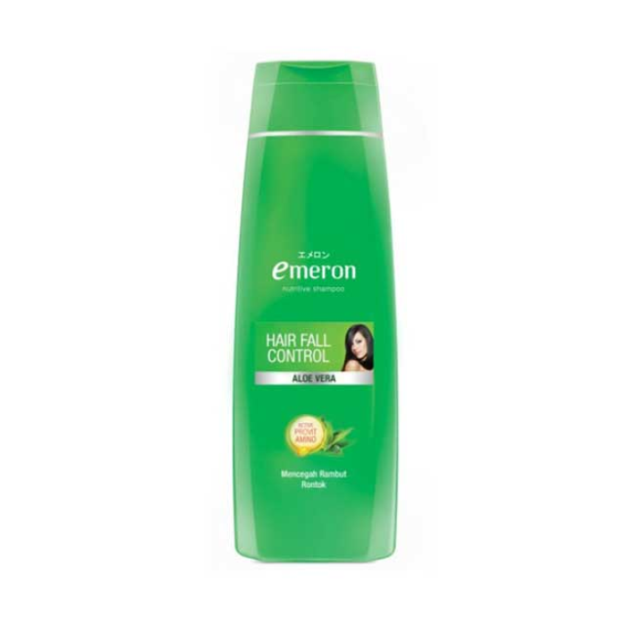 Emeron Shampoo Hairfall Control Hijau Botol