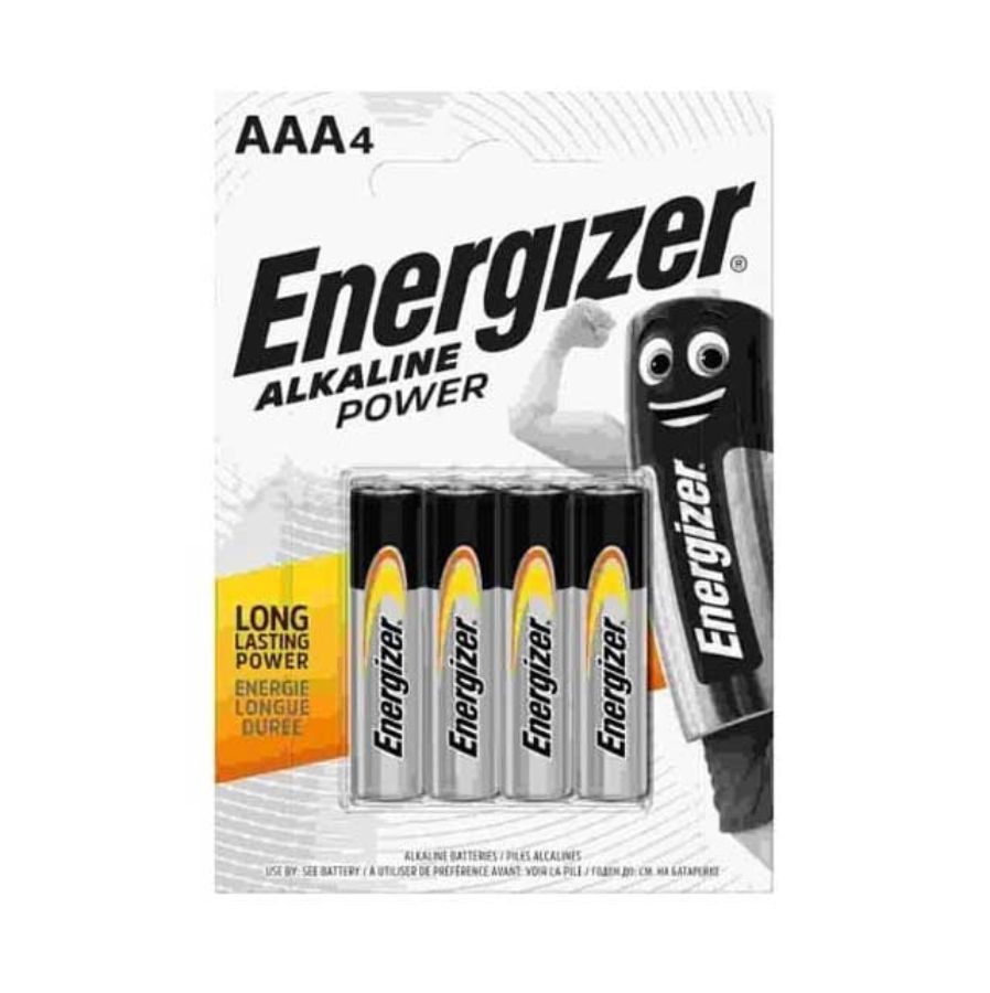 Energizer Alkaline Power E92 BP4 Baterai AAA