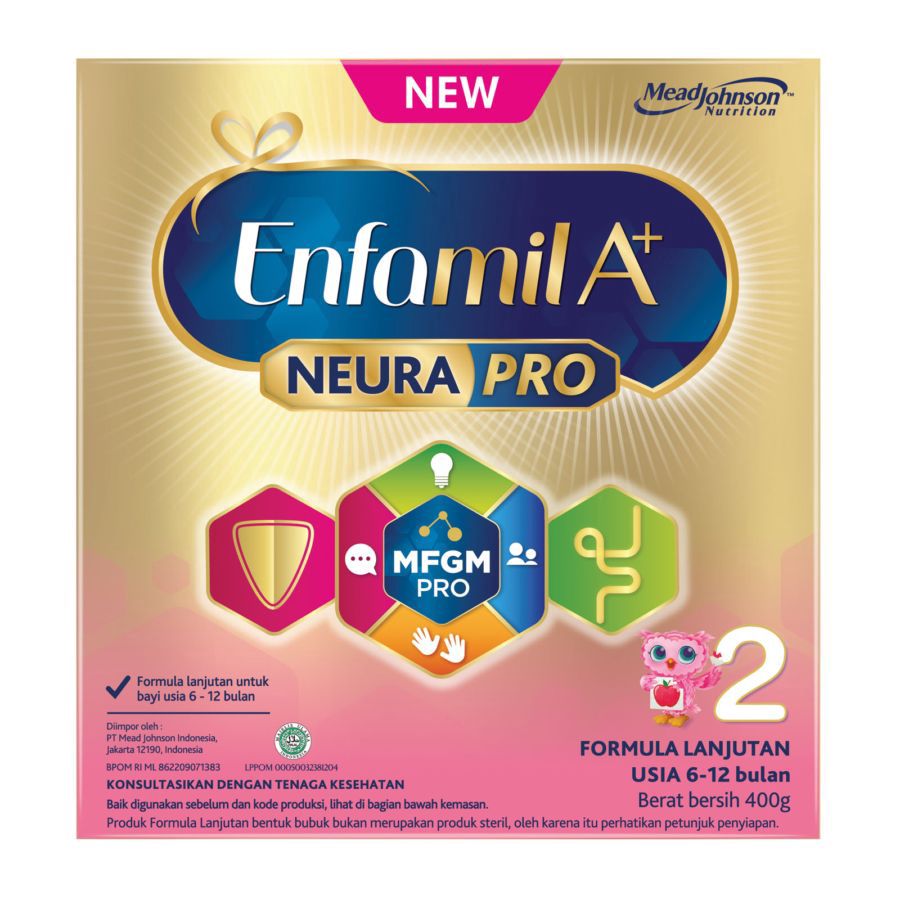 Enfamil Plain A+ 2 Bayi/Susu Formula 400gram