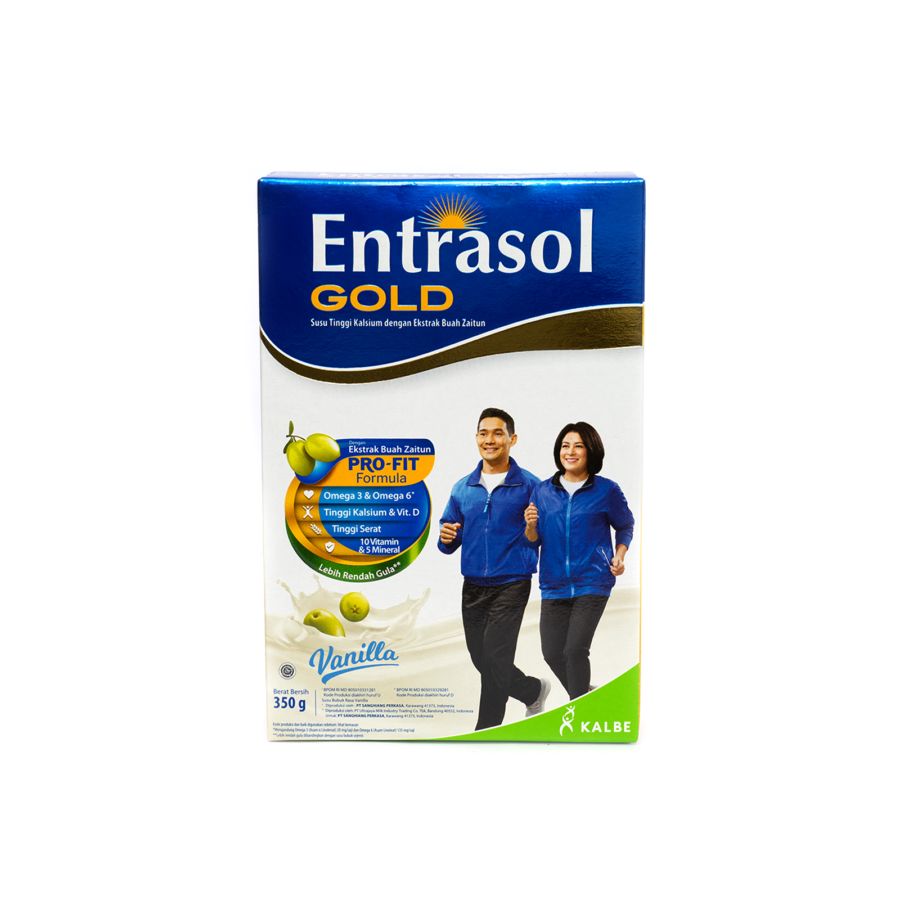 Entrasol Gold Vanilla Milk Powder 3 350gram