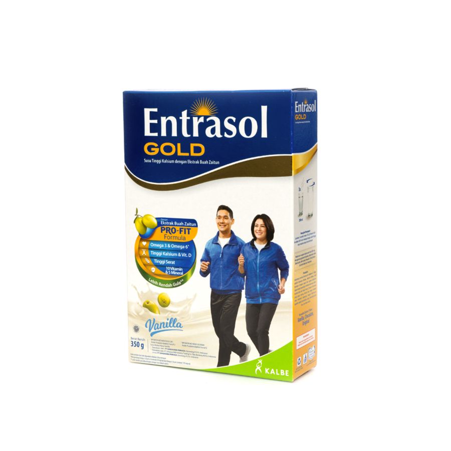 Entrasol Gold Vanilla Milk Powder 3 350gram