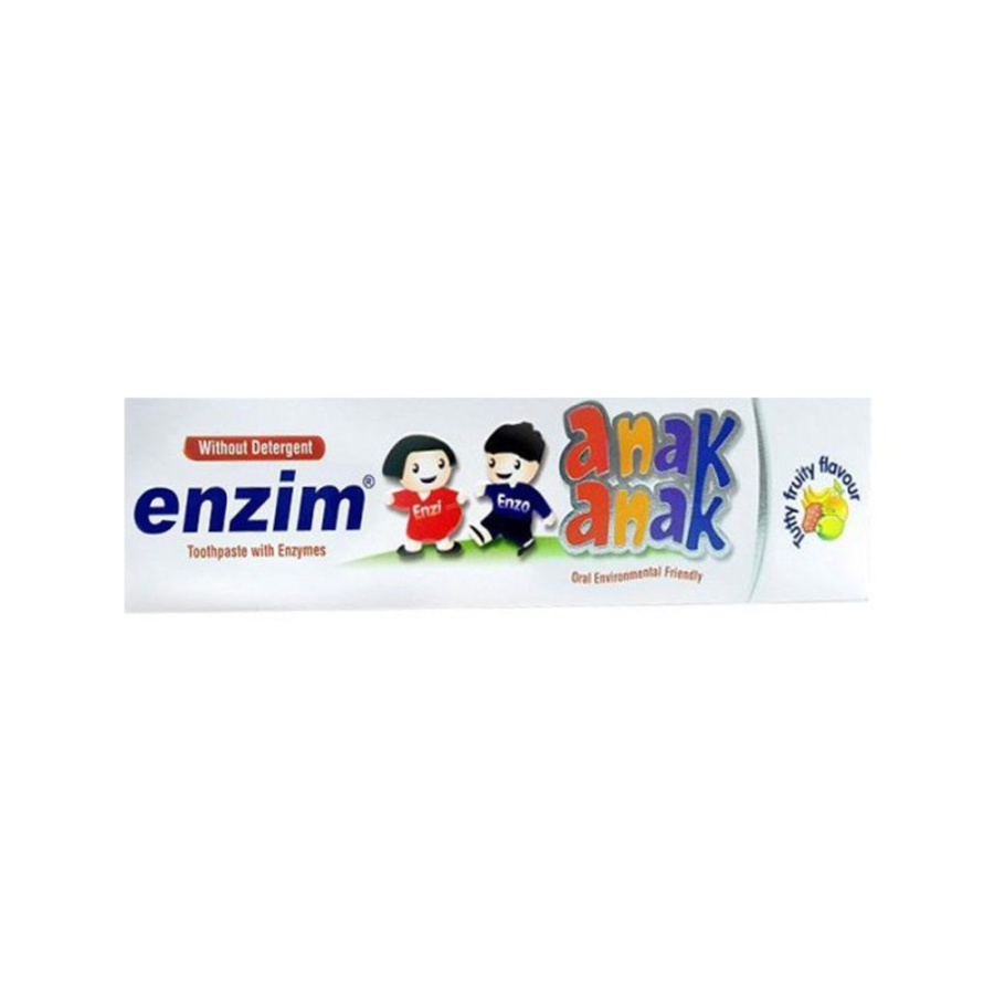 Enzim Pasta Gigi Anak Putih 63gram