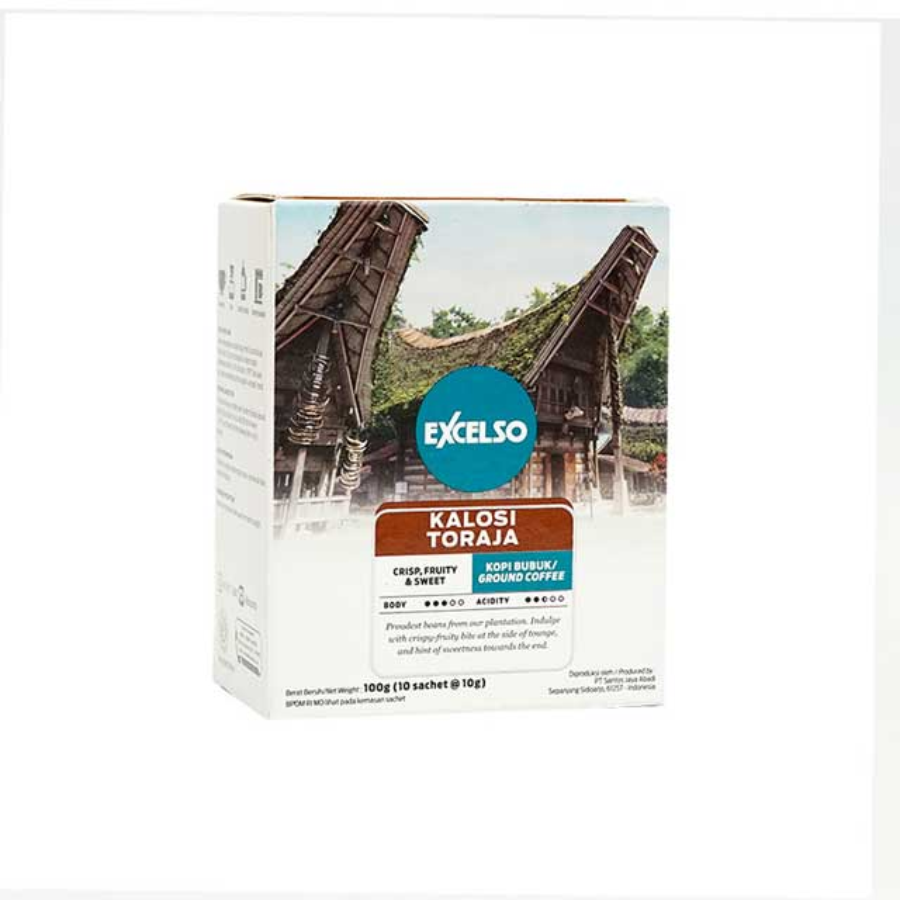 Excelso Single Serving Kolasi Toraja 100gram 100gram