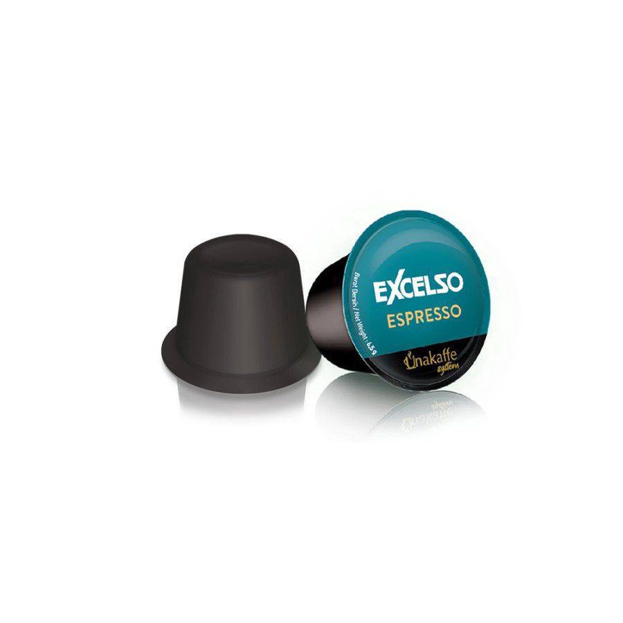 Excelso Unakaffe Espresso Kopi Kapsul isi 12pcs 12kapsul
