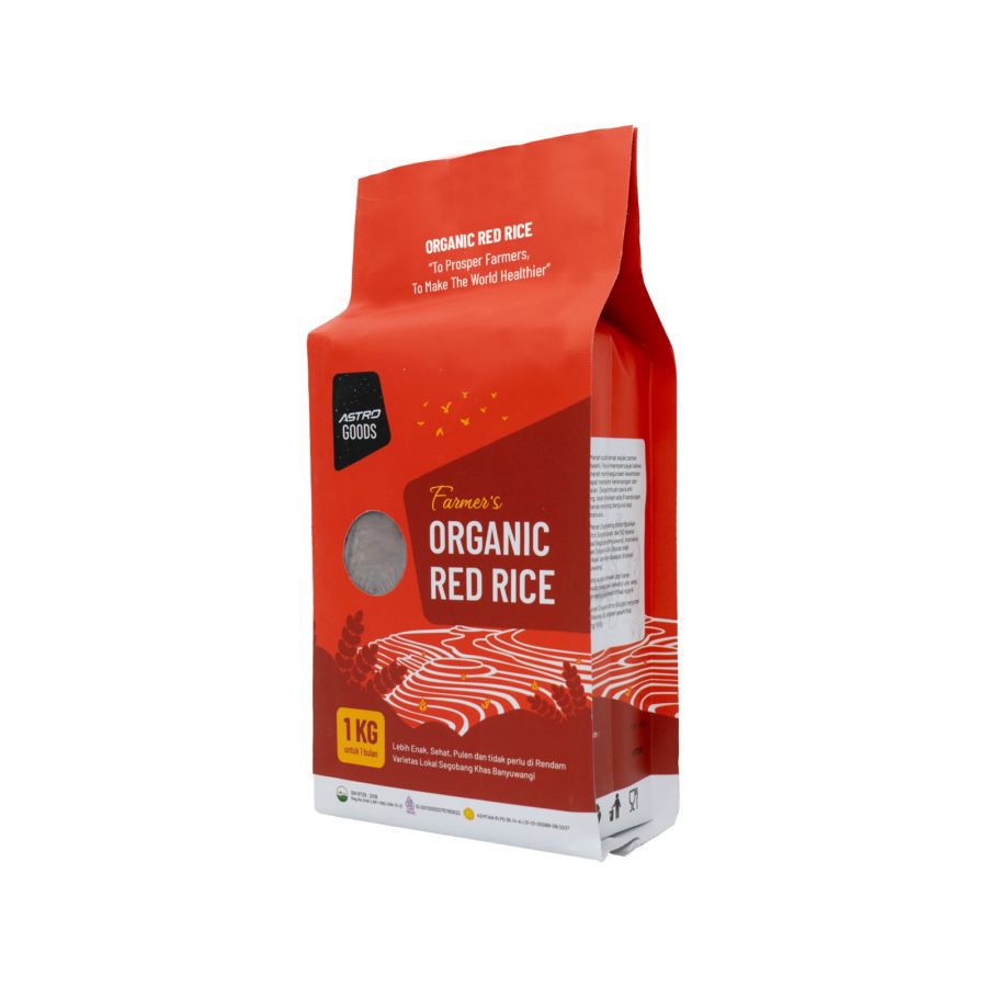 Farmer's Organic Red Rice Astro Goods 1kg