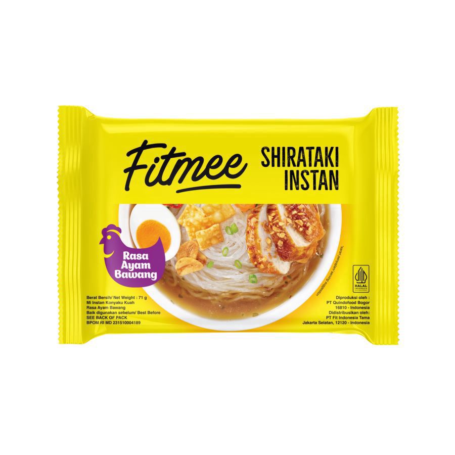 Fitmee Shirataki Noodle Ayam Bawang 71gram