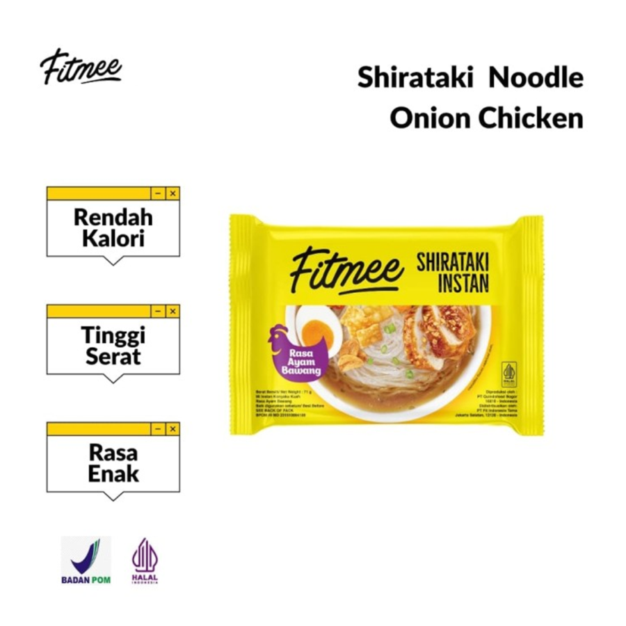 Fitmee Shirataki Noodle Ayam Bawang 71gram