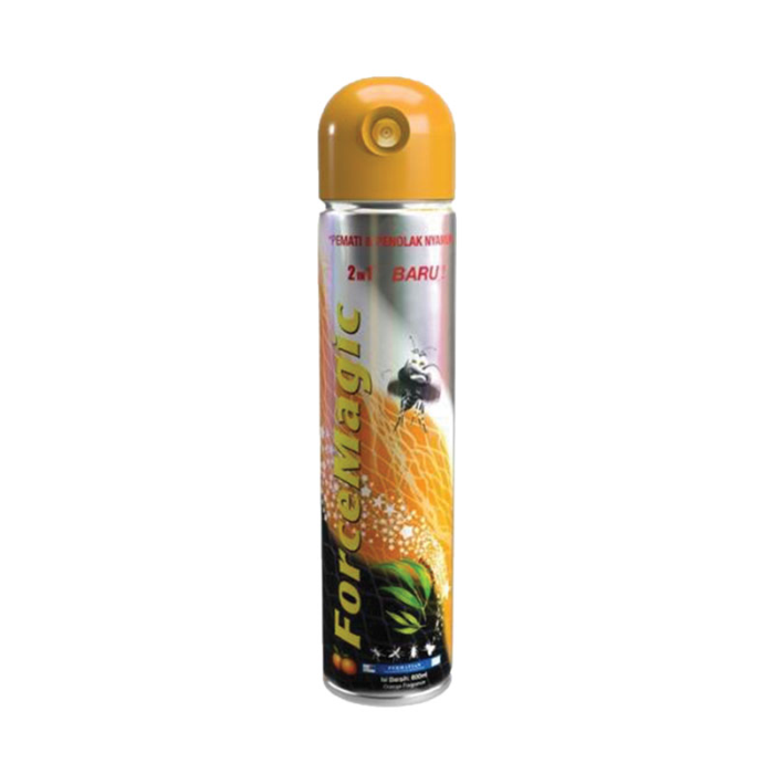Force Magic Aerosol 2 In1 Orange Peel Pembasmi Serangga