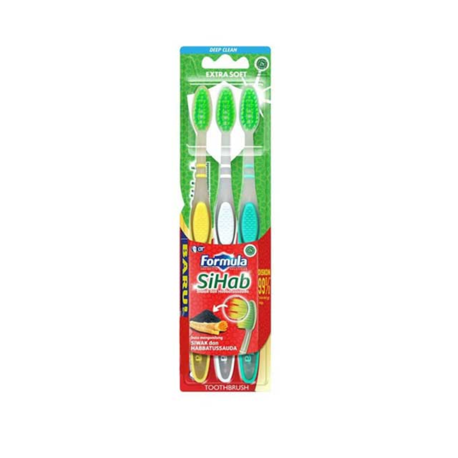 Formula Sikat Gigi Sihab 3pcs 1pack