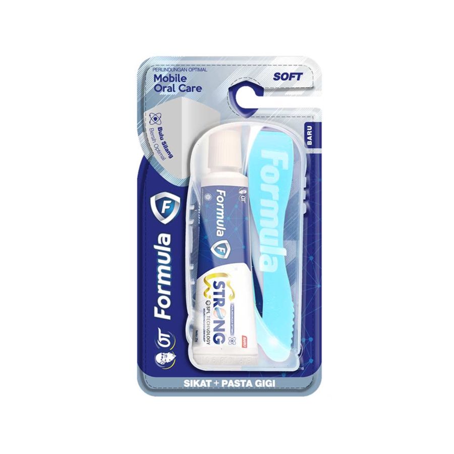 Formula Toothbrush Flip Mobile Oral Care/Sikat Gigi 1pcs