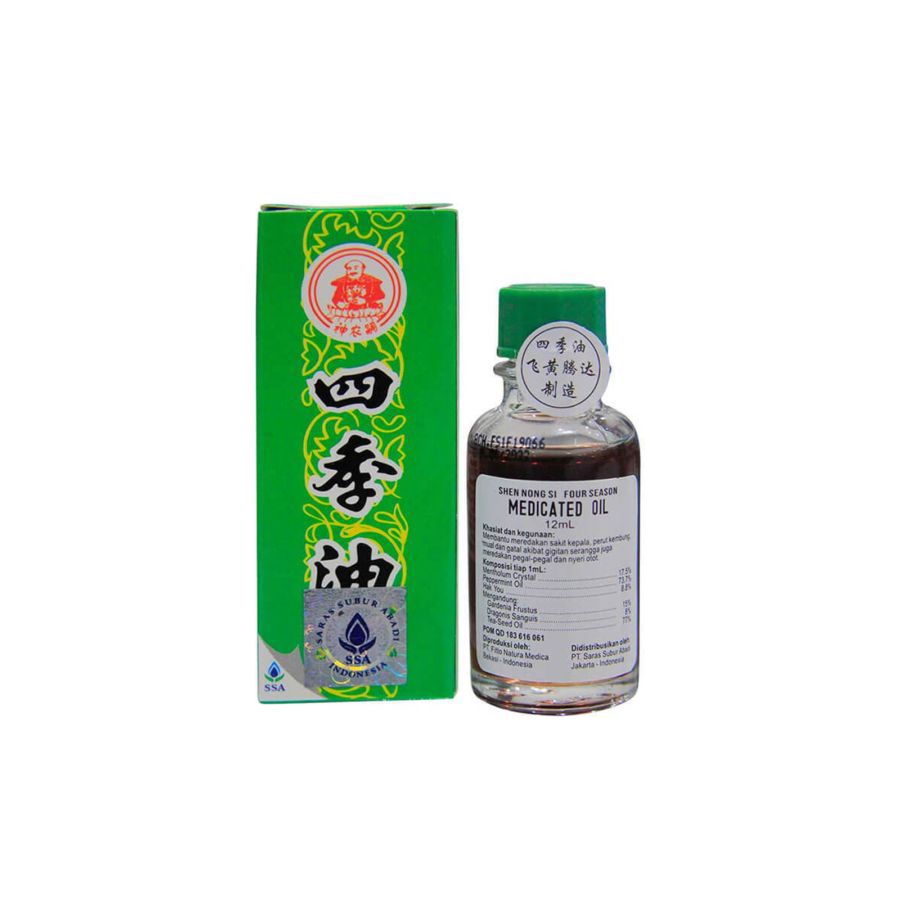 Shen Nong Si Four Season Medicated Oil 12ml