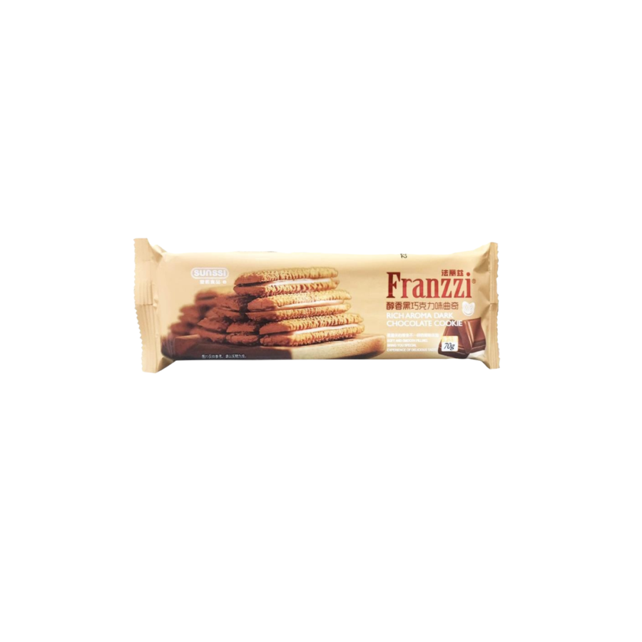 Franzzi Rich Aroma Dark Chocolate Cookies 70gram