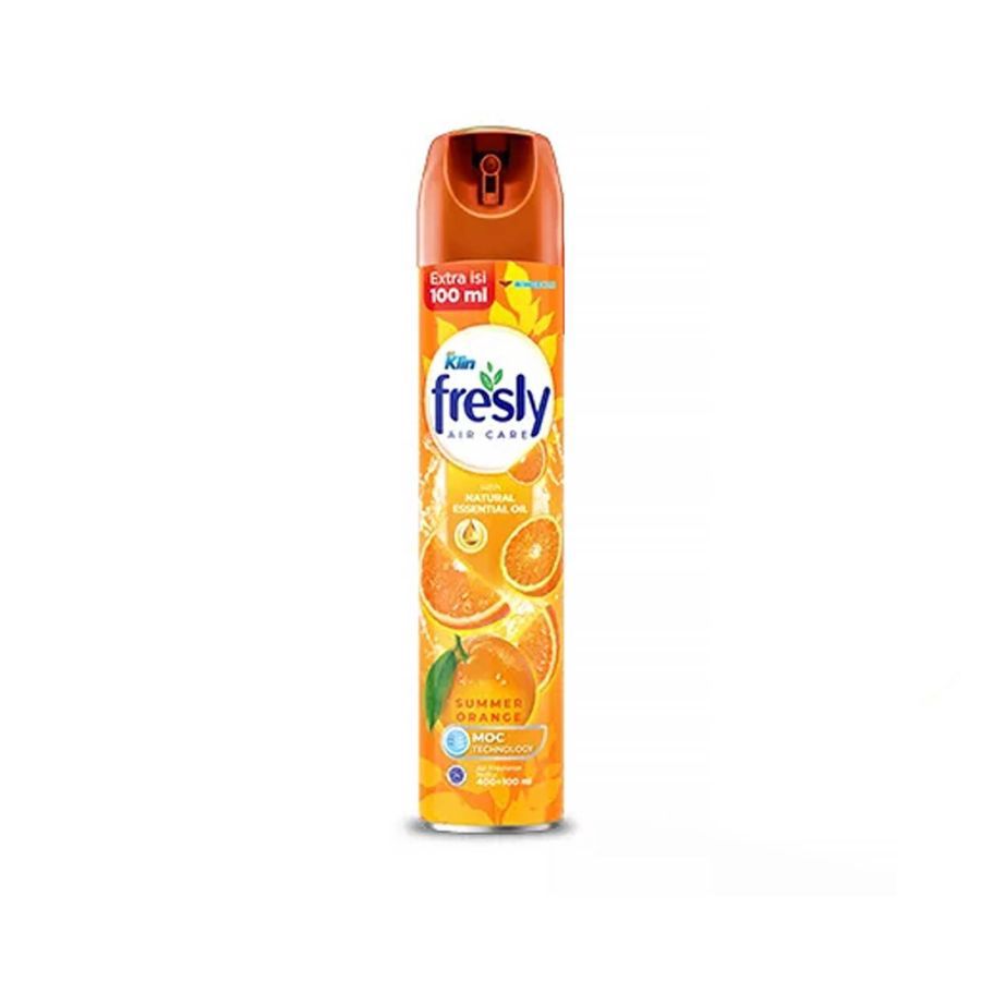 Fresly Pengharum Ruangan Summer Orange 400ml + 50ml/Pewangi Ruangan