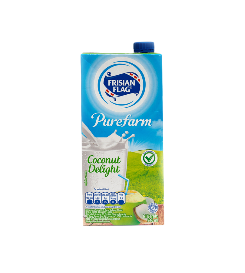 Frisian Flag Purefarm Coconut Delight /Susu UHT 946ml