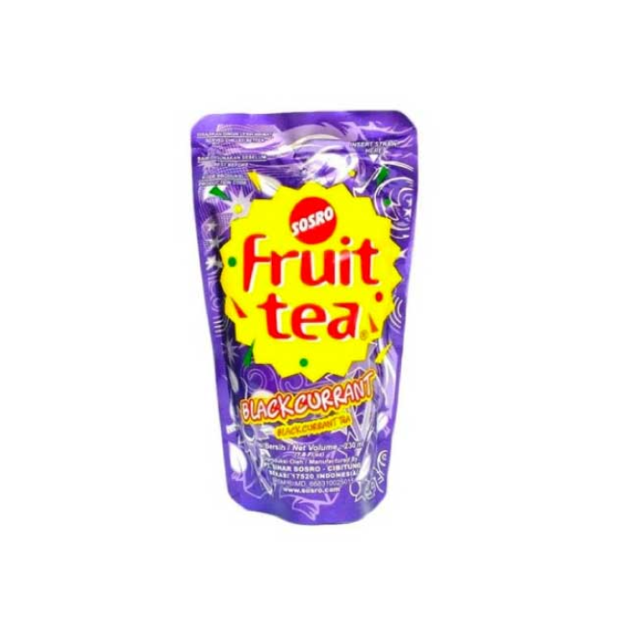Sosro Fruit Tea Blackcurrant Pouch