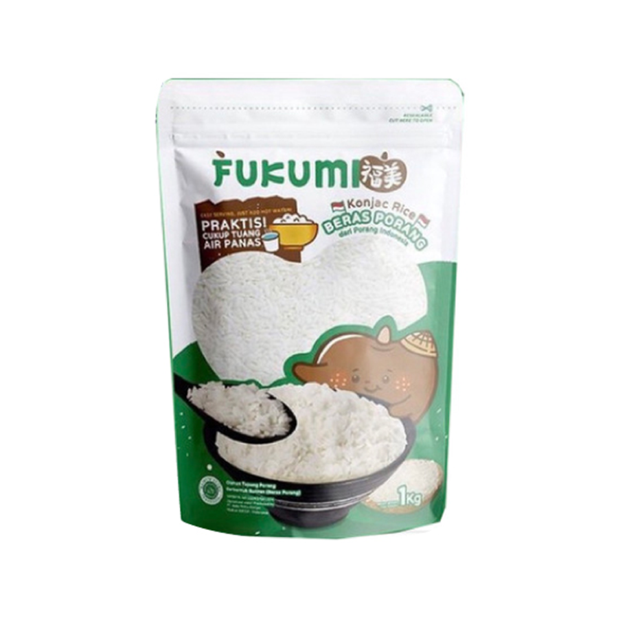 Fukumi Beras Porang Pouch/Konjac Rice 1kg