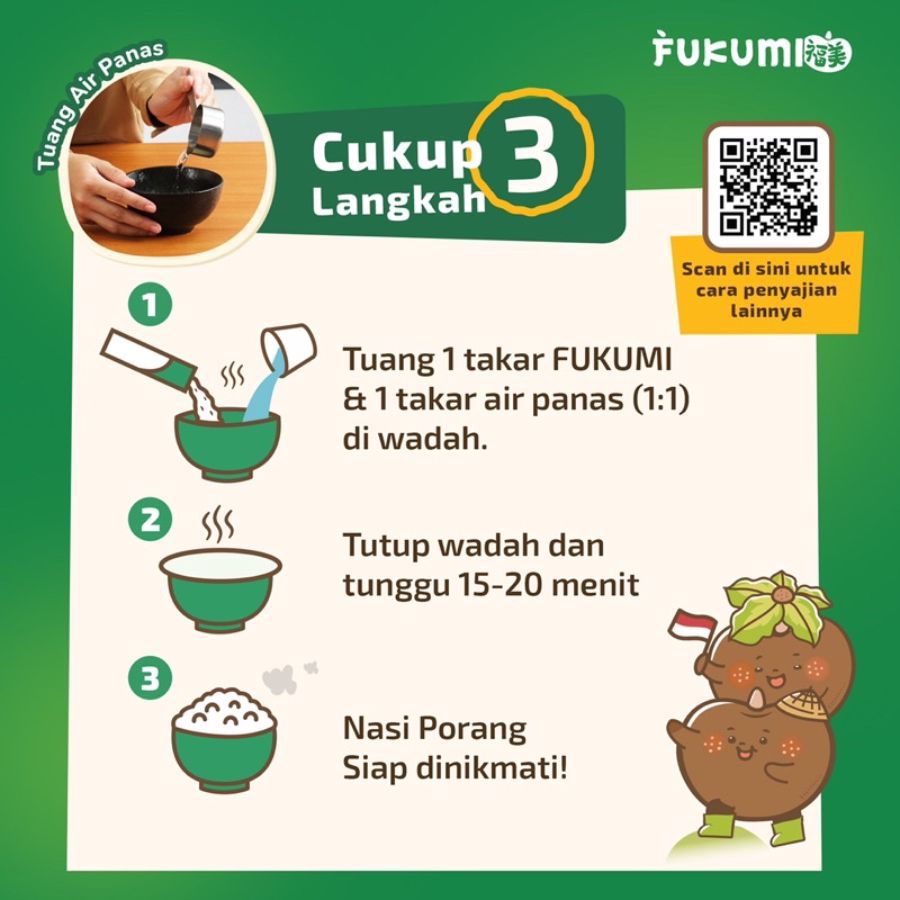 Fukumi Beras Porang Pouch 1kg