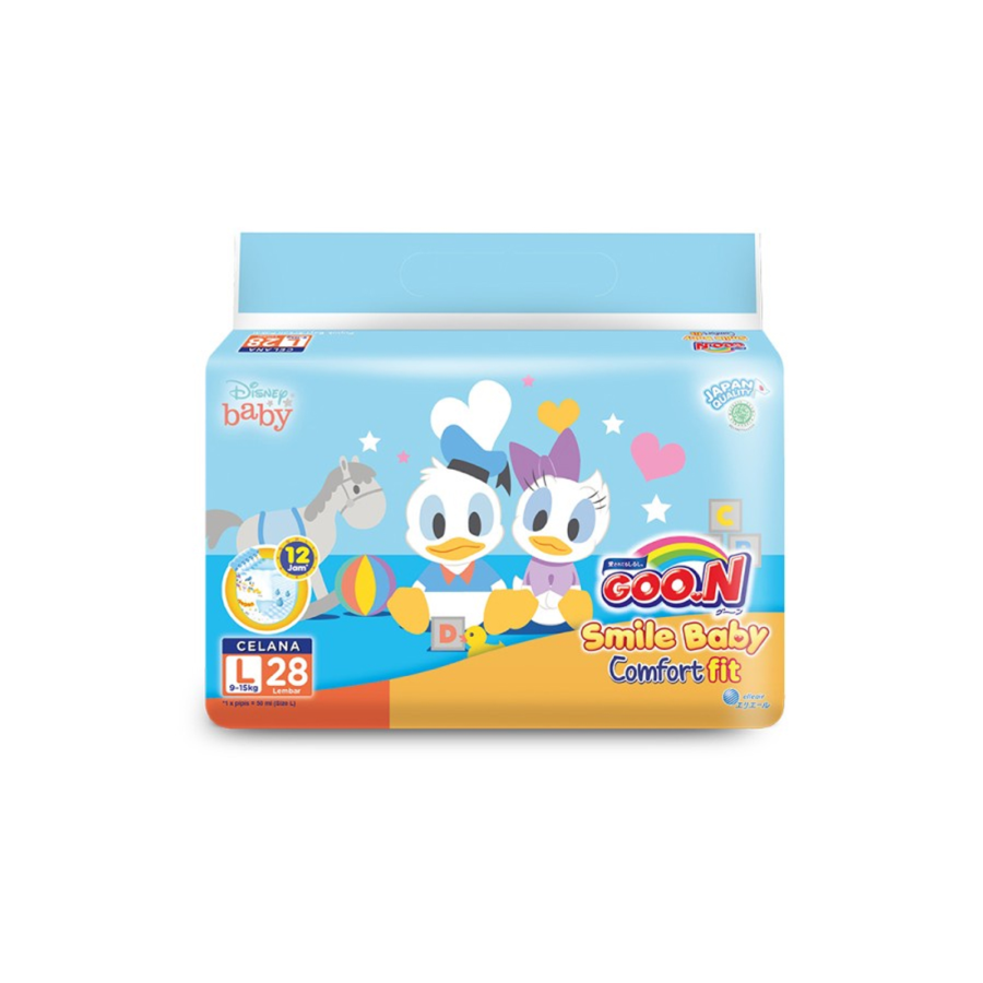 Goo.N Smile Baby Comfort Fit L28 Diapers Pants 1pack