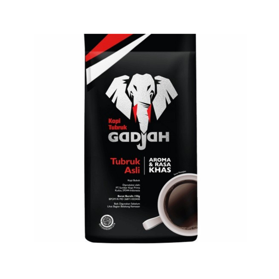 [INVALID] Gadjah Kopi Tubruk Asli Regular Alfoil 150gram