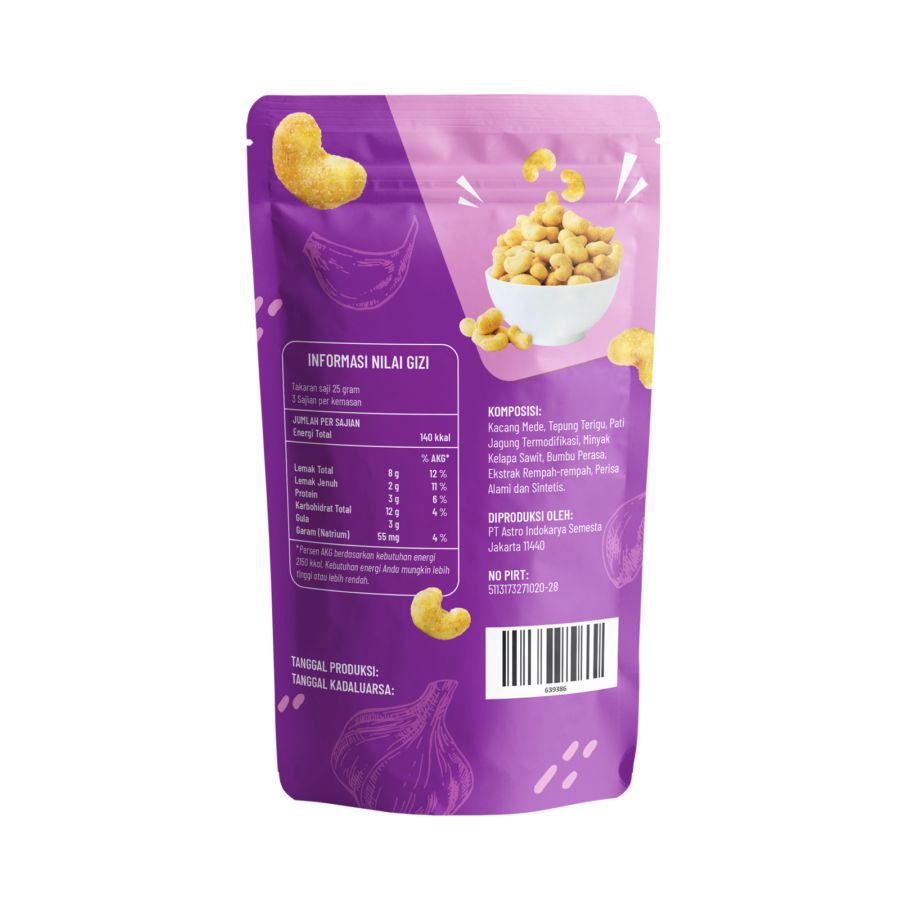 Cashew Garlic Bliss Astro Goods 80gram