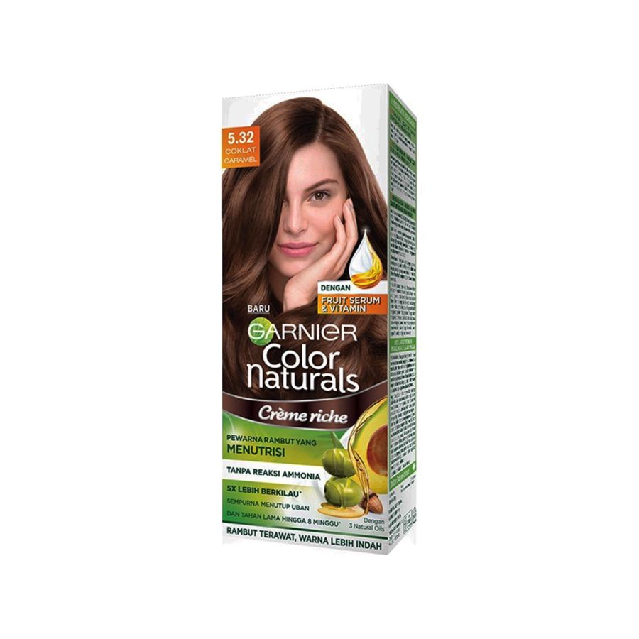 Garnier Color Natural Creme Riche Coklat Karamel 1pack