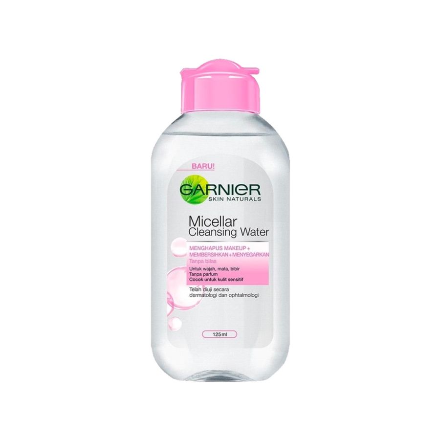 Garnier Micellar Water Pink/Pembersih Wajah 125ml