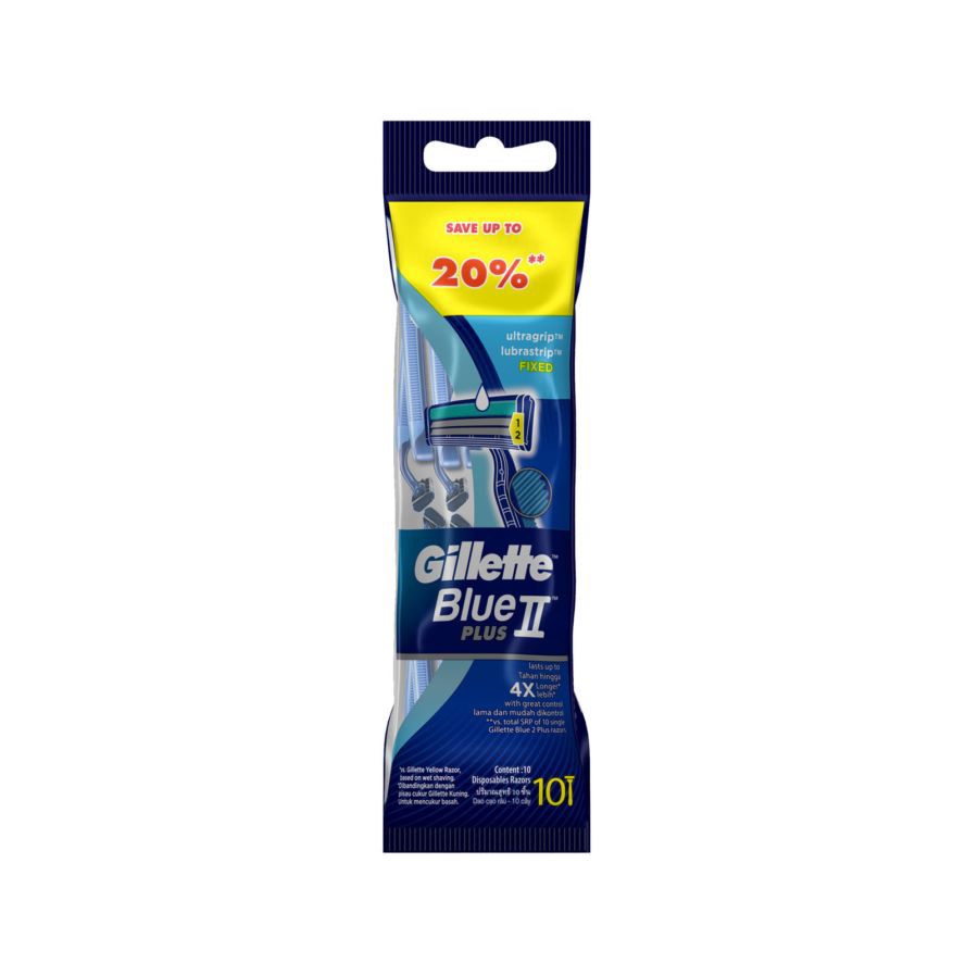 Gillette Alat Cukur Blue 2 Razor Pisau Cukur 1packs