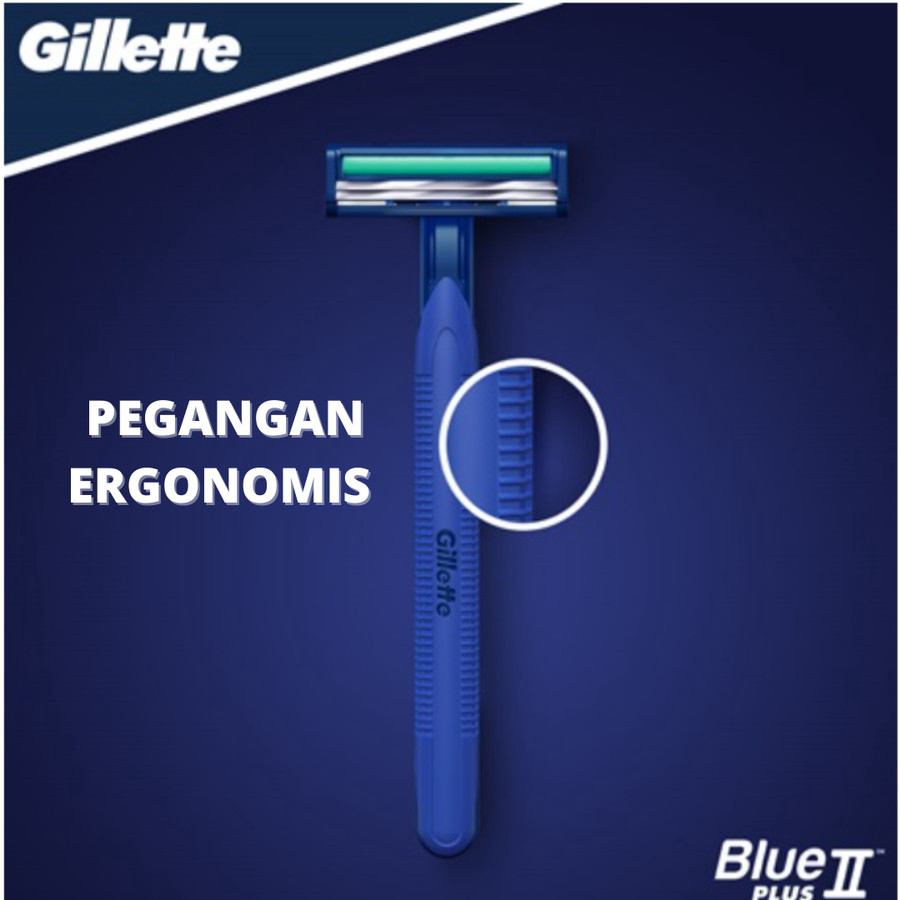 Gillette Blue 2 Flexi Alat Cukur 5+2 pcs 1pack