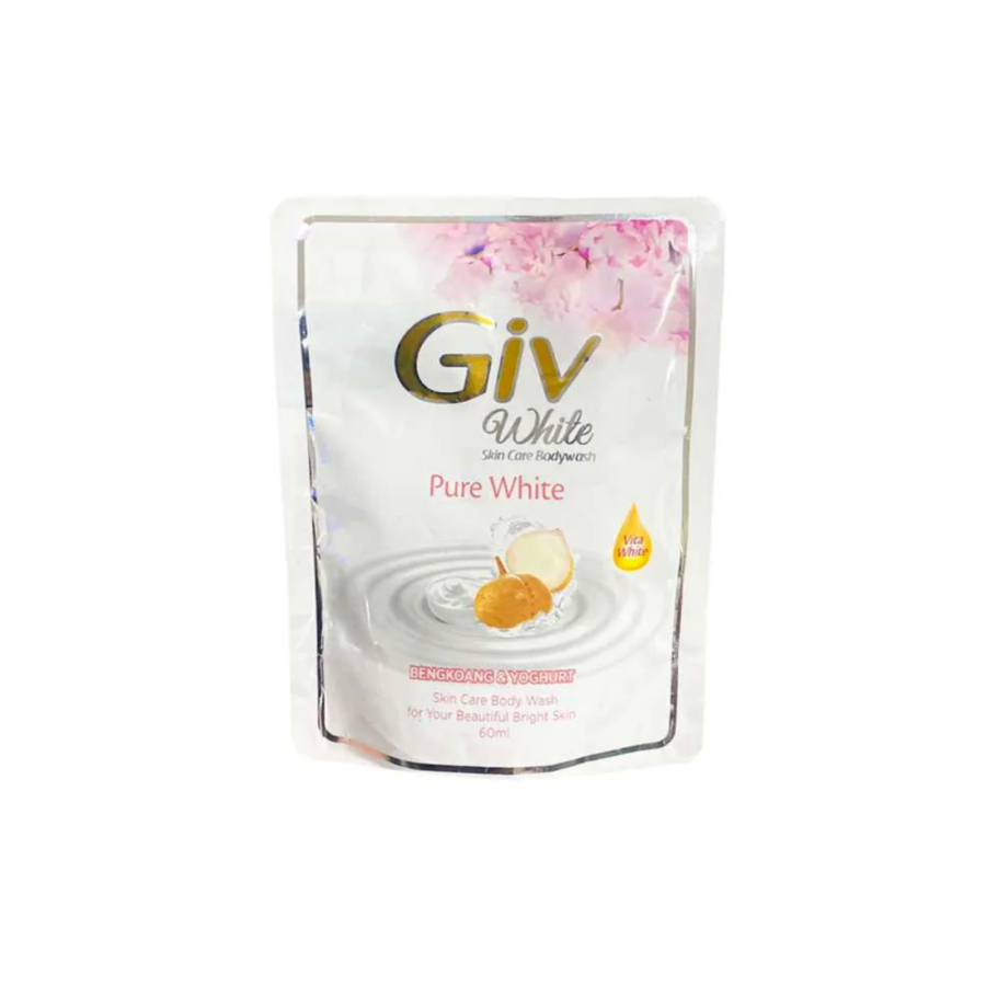 Giv White Pure White Bengkoang & Yogurt Body Wash Refill 60ml