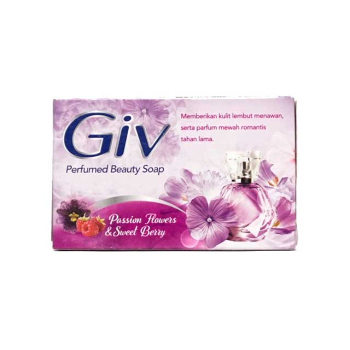 Giv Body Bar Soap Kotak Passion Flowers & Sweet Berry