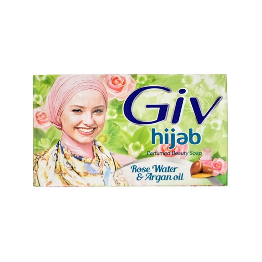 Giv Hijab Rose & Argan Sabun Mandi Batang 76gram