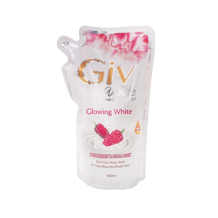 Giv White Sabun Mandi Mulberry Pouch