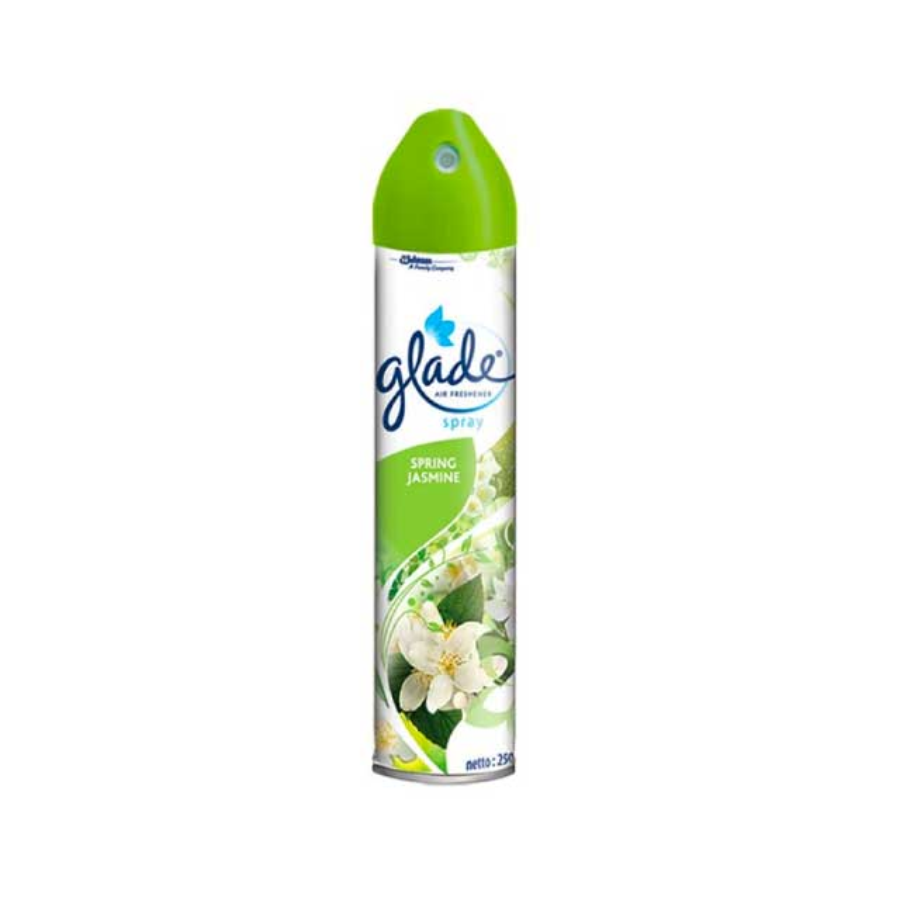 Glade Aerosol Jasmine 225ml/Pewangi Ruangan 1pcs