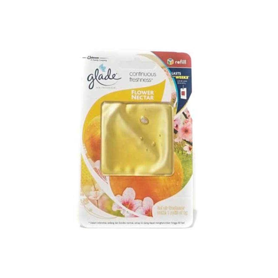 Glade Continuous Freshness Flower Nectar 8gr/Pewangi Ruangan 1pcs