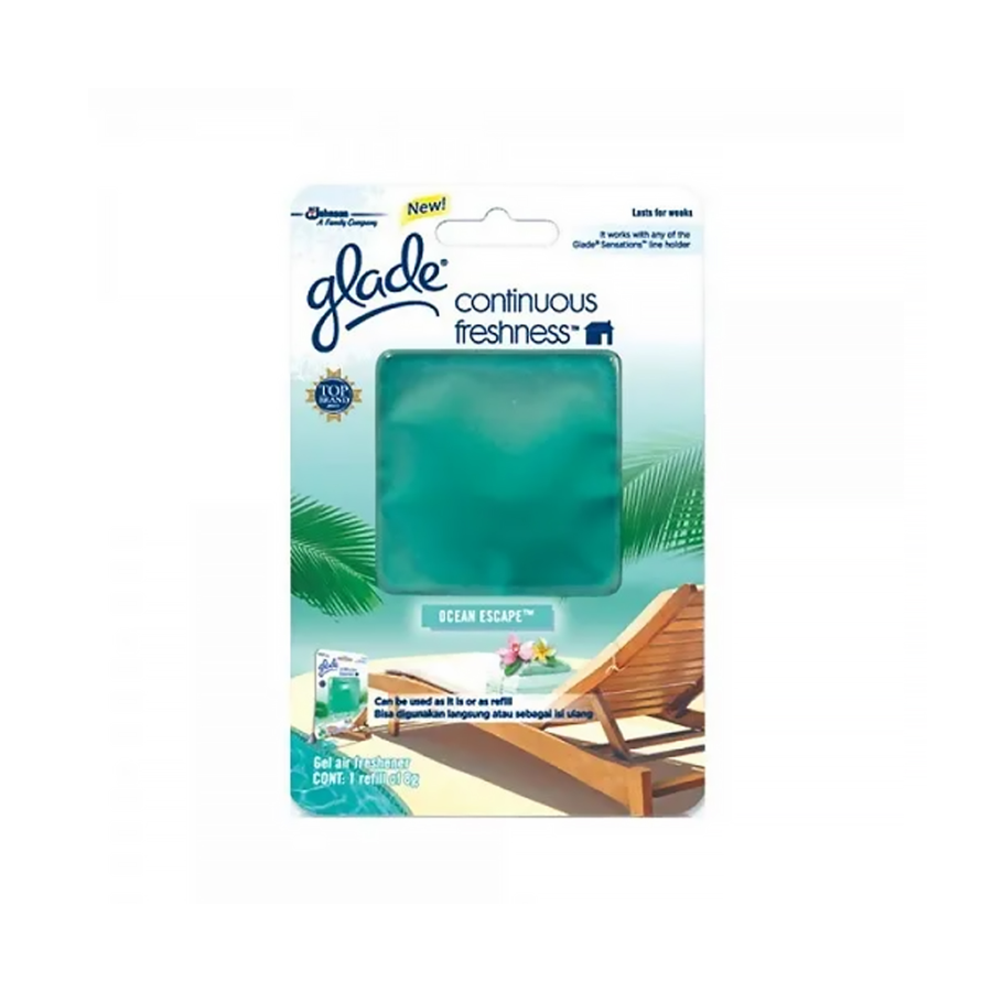 Glade Continuous Freshness Ocean Escape Pewangi Ruangan 8gram