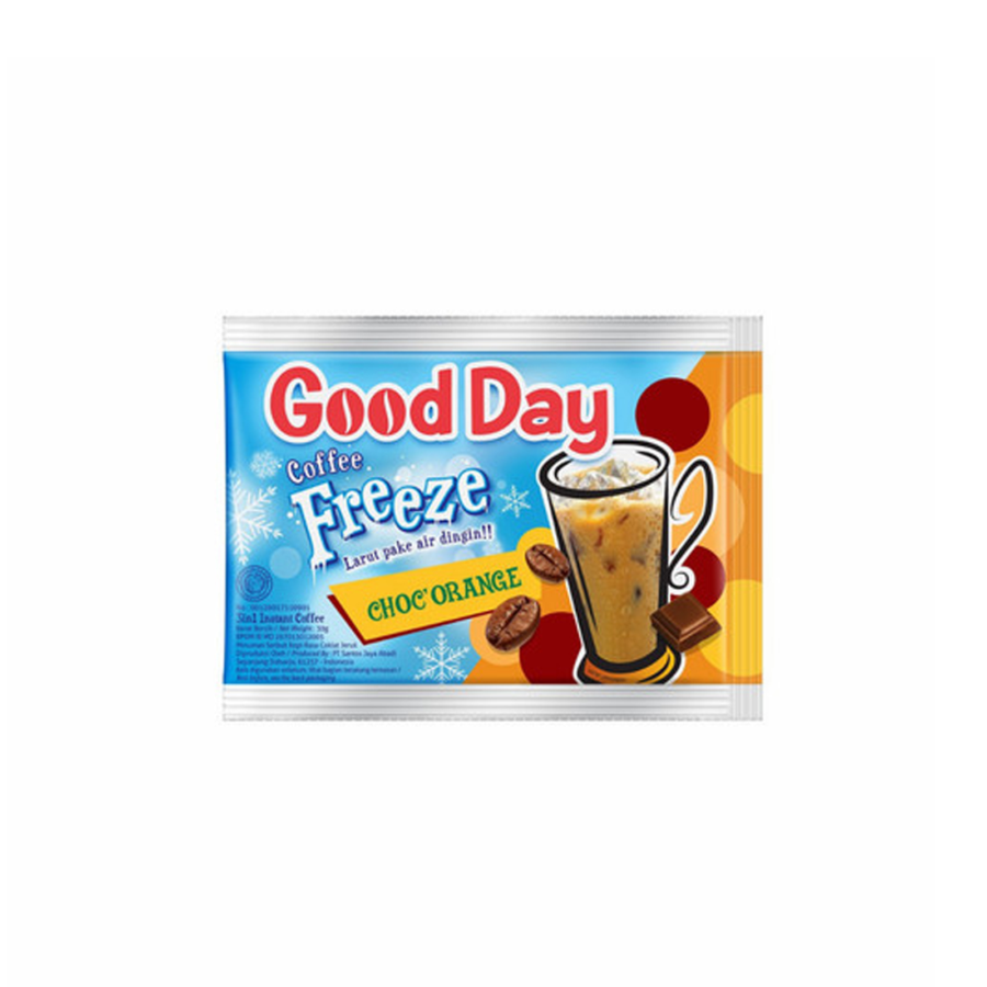 [INVALID] Good Day Freeze Choco Orange Bag 30gr x 10pcs 300gram